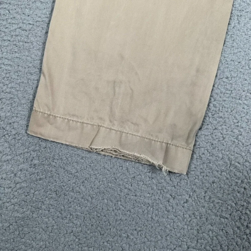 J Crew Pants Mens 32x32 Tan Straight Fit Sun Fade Chino Casual Preppy‎ Cotton